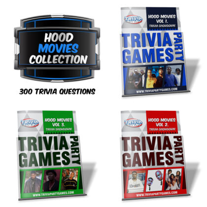 Hood Movies Trivia Party Games Collection