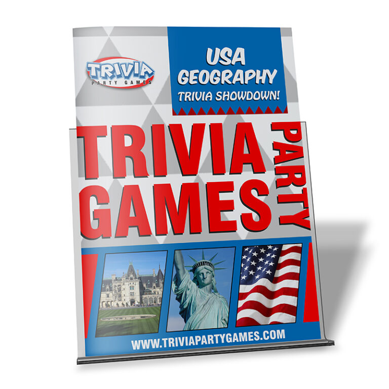 USA Geography Trivia Party Game Trivia Party Games