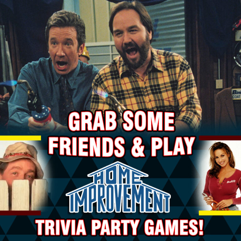 Home Improvement Trivia Party Game Booklet Trivia Party Games