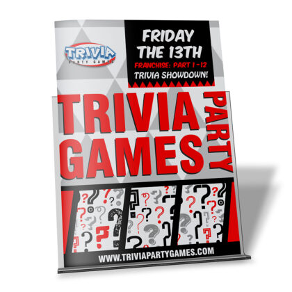 Friday The 13th Trivia Party Game | Covers Part: 1-12