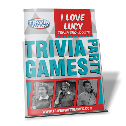 I Love Lucy Trivia Party Game Booklet